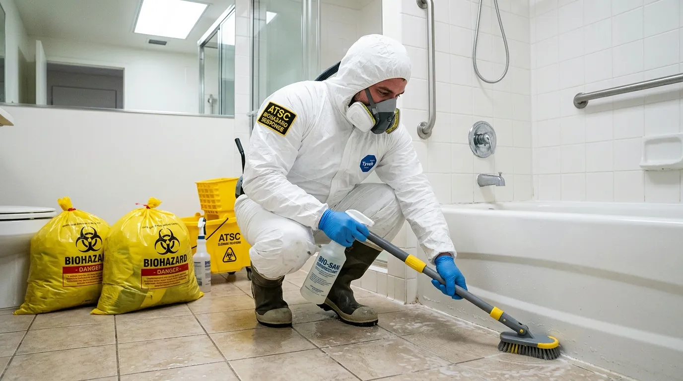 Decontamination equipment deployed for Blood Cleanup in Stephenville